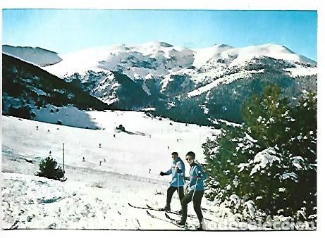 Postales: LA PISTA LARGA Y EL PUIG D&acute;ALP.- SUPER-MOLINA / GIRONA