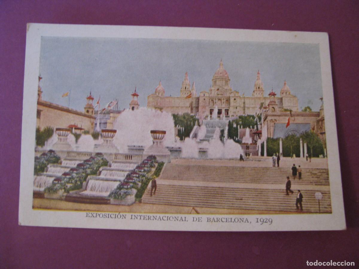 Postales: POSTAL DE BARCELONA. EXPOSICION INTERNACIONAL 1929. ED. VICTORIA. N. COLL SALIETI