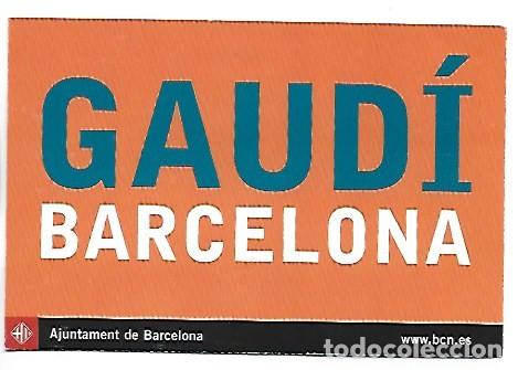 Postales: ANY INTERNACIONAL GAUDI 2002