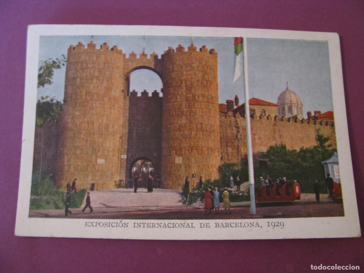 Postales: POSTAL DE BARCELONA. EXPOSICION INTERNACIONAL 1929. ED. VICTORIA. N. COLL SALIETI