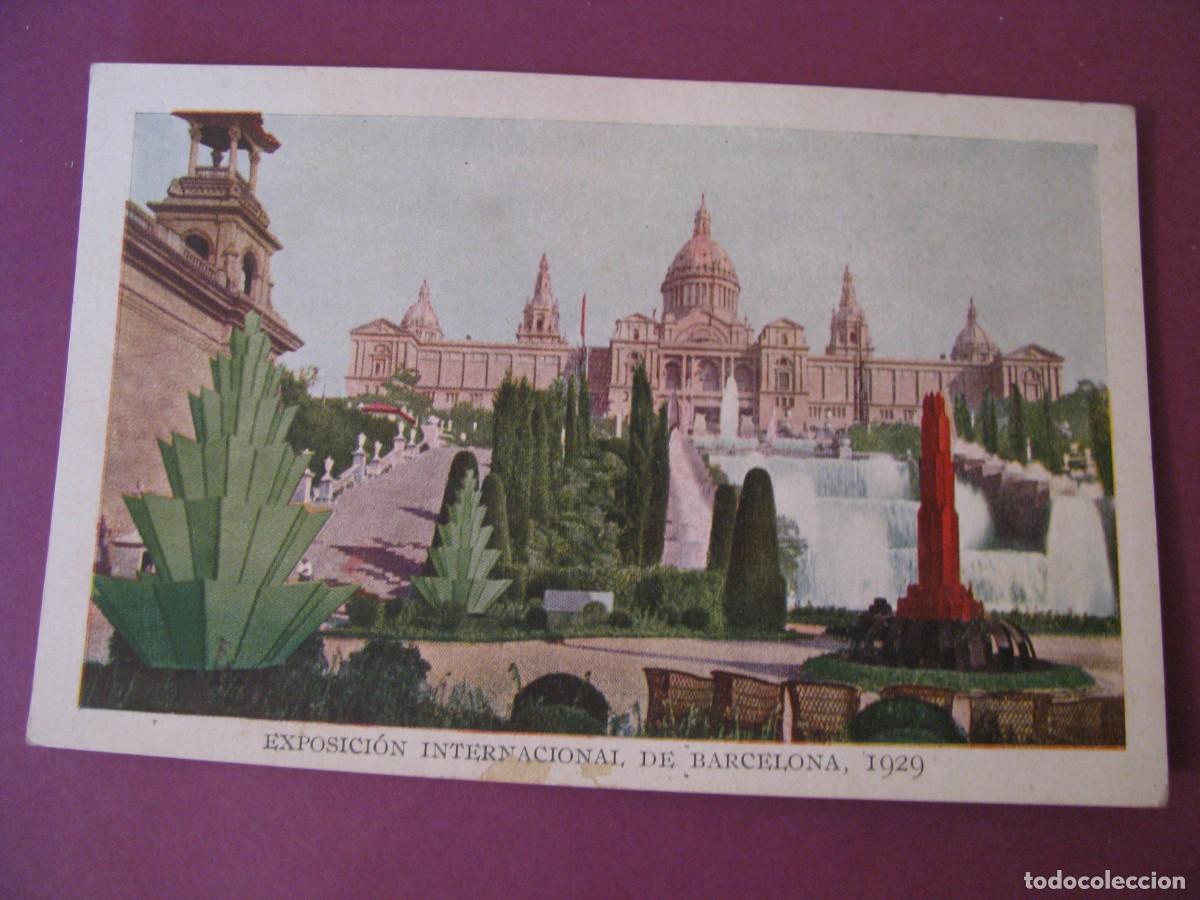 Postales: POSTAL DE BARCELONA. EXPOSICION INTERNACIONAL 1929. ED. VICTORIA. N. COLL SALIETI