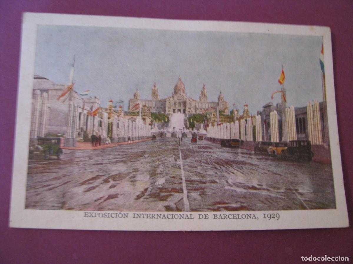 Postales: POSTAL DE BARCELONA. EXPOSICION INTERNACIONAL 1929. ED. VICTORIA. N. COLL SALIETI