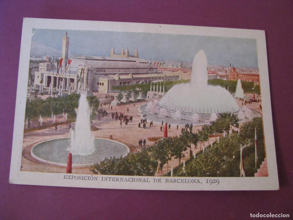 Postales: POSTAL DE BARCELONA. EXPOSICION INTERNACIONAL 1929. ED. VICTORIA. N. COLL SALIETI