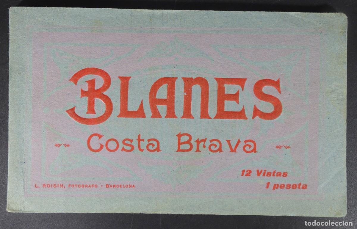 Postcards: ANTIGUO LIBRILLO 12 POSTALES CPA , BLANES, COSTA BRAVA, L.ROISIN, VER FOTOS