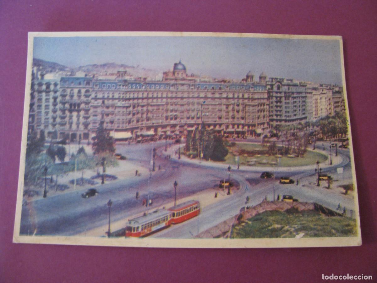 Postales: POSTAL DE BARCELONA. PLAZA CALVO SOTELO. ARCHIVO DE ARTE.