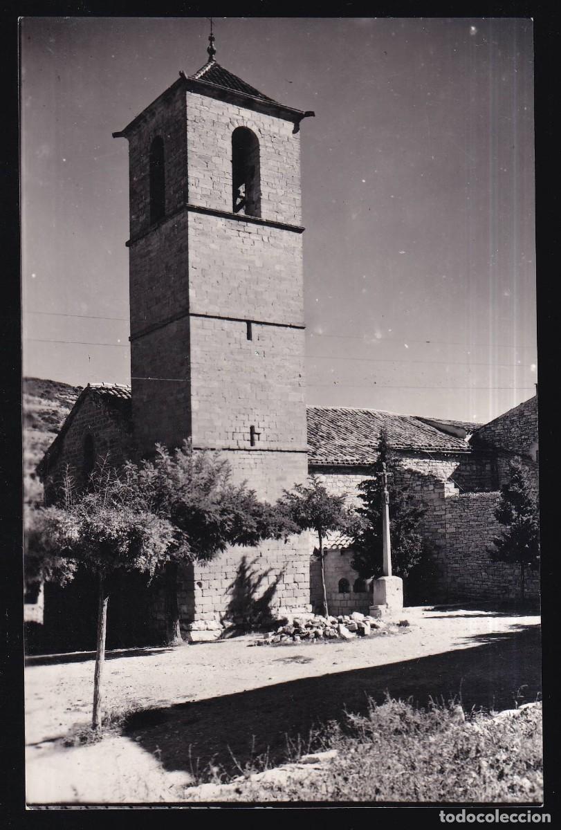 Postales: Vallfogona de Riucorb. *Iglesia y Plaza del Obispo Morgades* F. Raymond n&ordm; 6. Nueva.