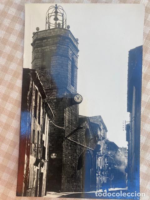 Postales: La Junquera. Iglesia Santa Mar&iacute;a. Ed Bosch. Circulada 1956