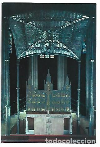 Postales: RETABLO GOTICO DEL ALTAR MAYOR. PLATA Y ESMALTES (SIGLO XIV).- CATEDRAL / GIRONA
