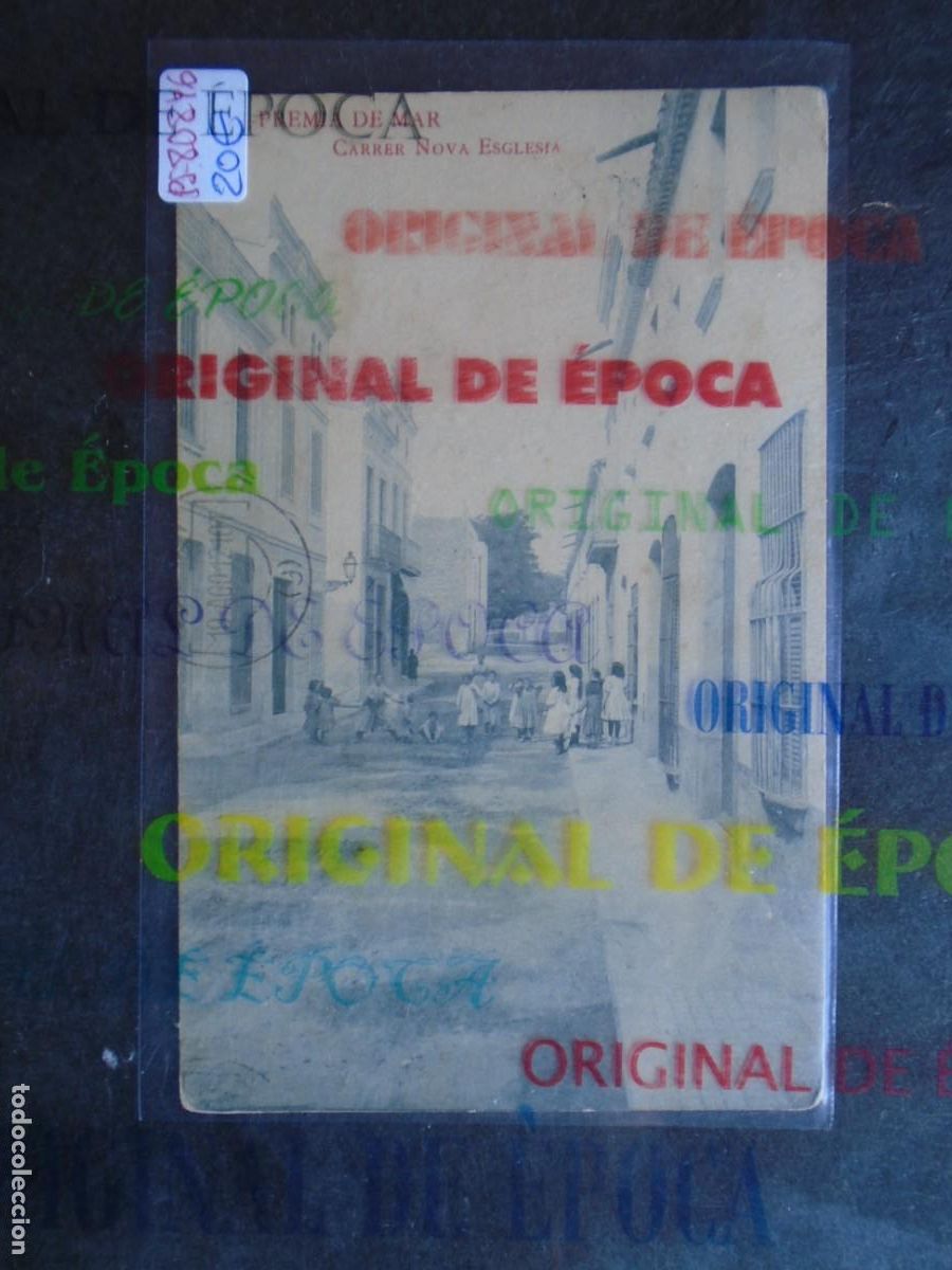 Postales: (PS-80846)POSTAL DE PREMIA DE MAR-CARRER NOVA ESGLESIA