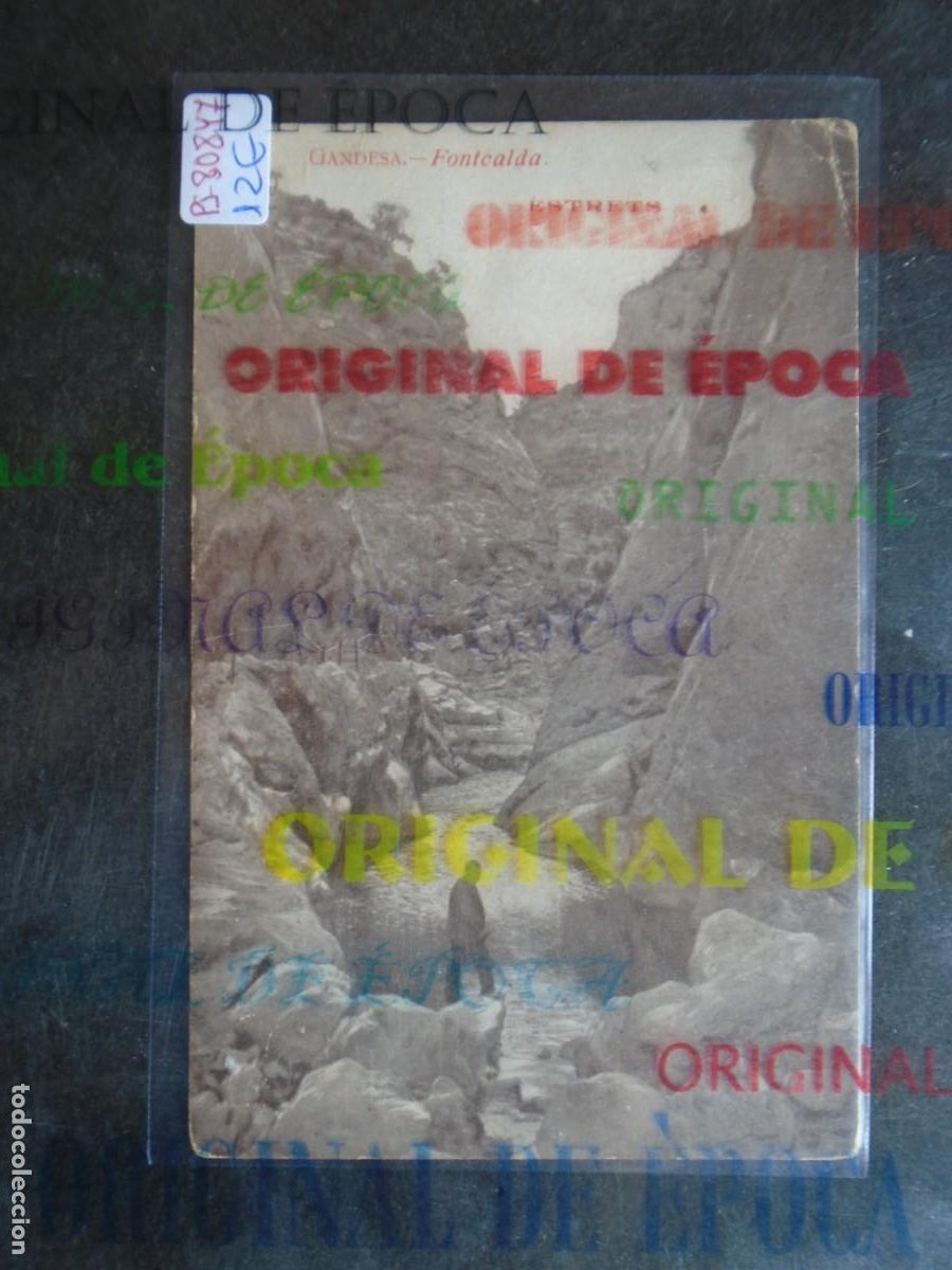 Postales: (PS-80847)POSTAL DE GANDESA-FONTCALDA.ESTRETS