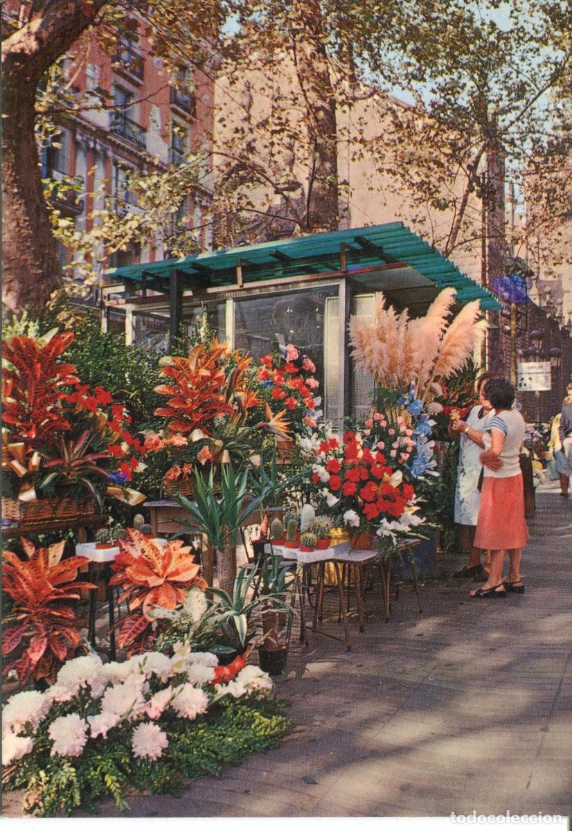 Postais: BARCELONA-RAMBLA DE LAS FLORES-A&Ntilde;OS 70