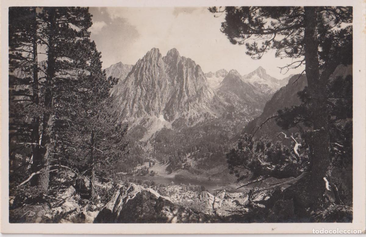 Postales: LLEIDA, VALL D'&Agrave;NEU, LOS ENCANTATS, PICO DE PEGUERA Y LAGO S.MAURICIO - A.ZERKOWITZ - S/C