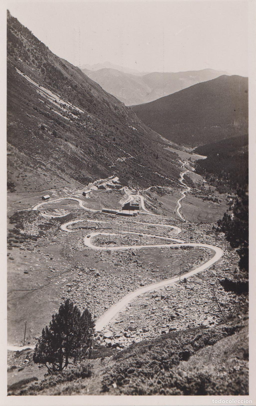Postales: LLEIDA, VALL D'ARAN, VUELTAS DE LA CARRETERA DEL PUERTO DE BONAIGUA - ZERKOWITZ - S/C