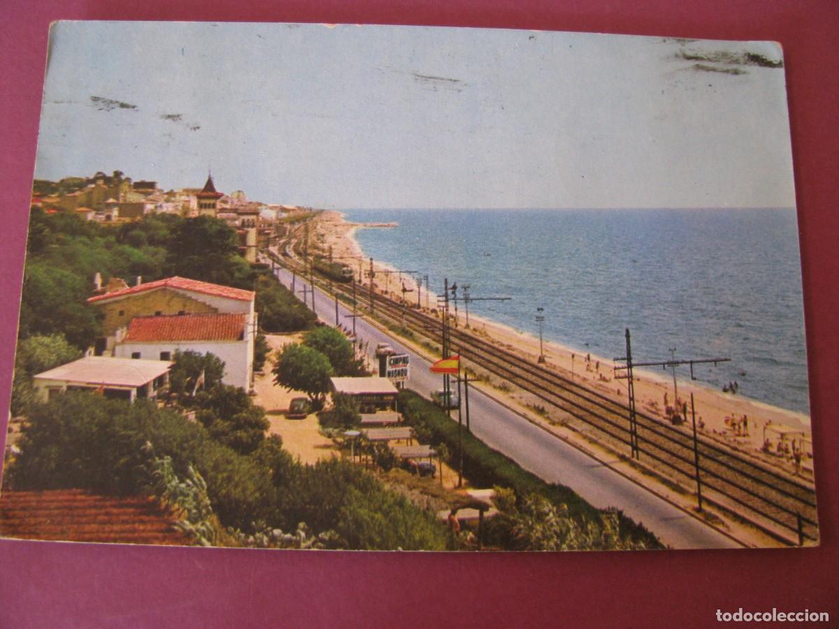 Postales: POSTAL DE MASNOU. VISTA GENERAL. CIRCULADA 1962