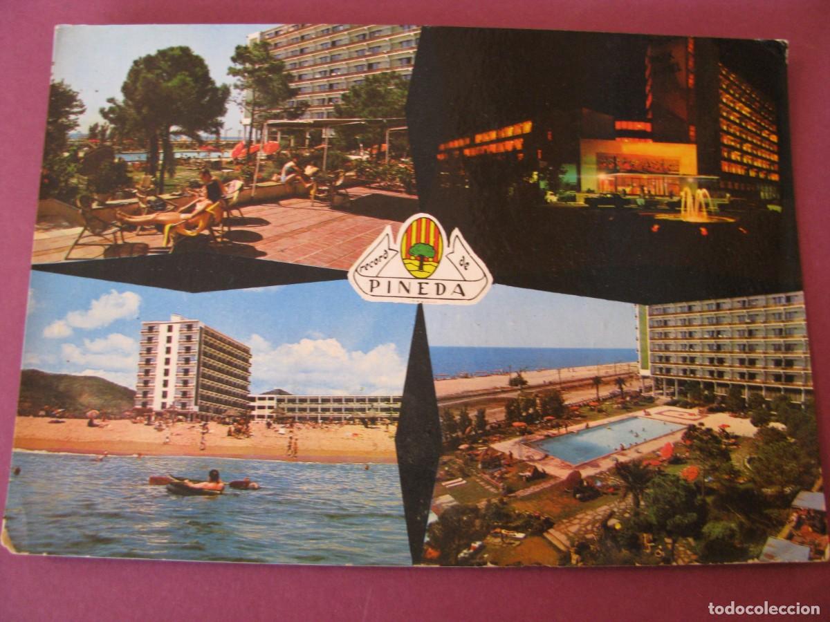 Postales: POSTAL DE PINEDA DE MAR. CIRCULADA 1968 - Foto 1