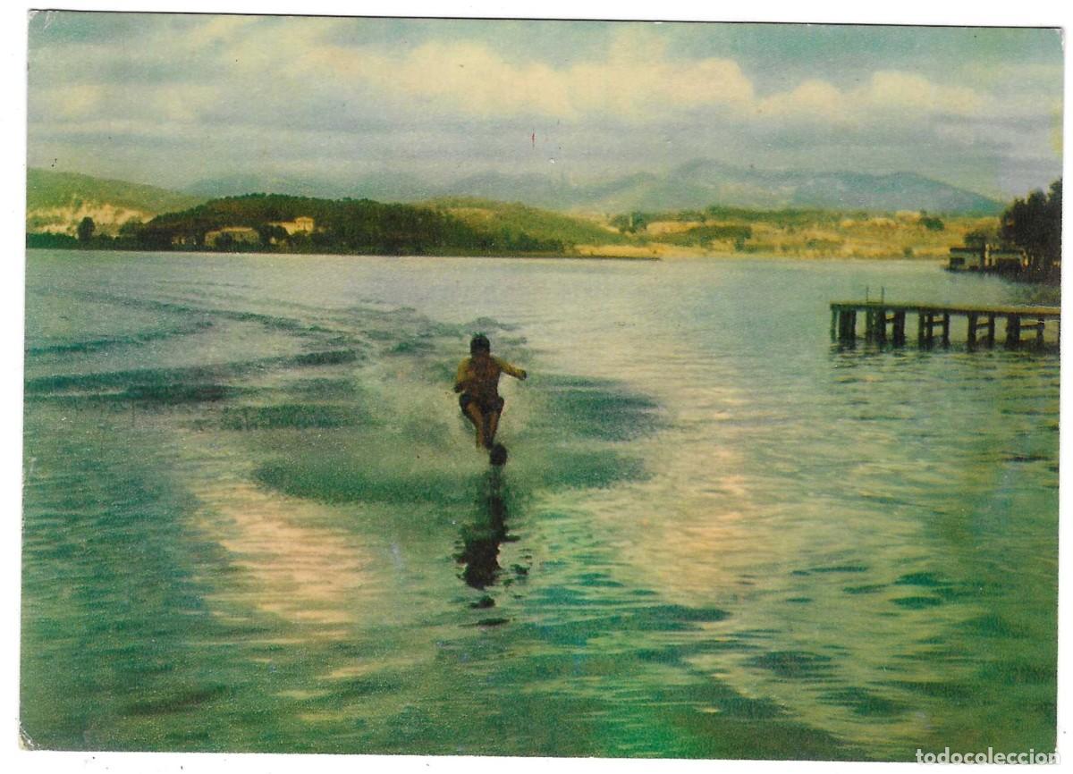 Postales: Postal Gerona. Ba&ntilde;olas. Vista parcial del lago. ref. 7-gerona2