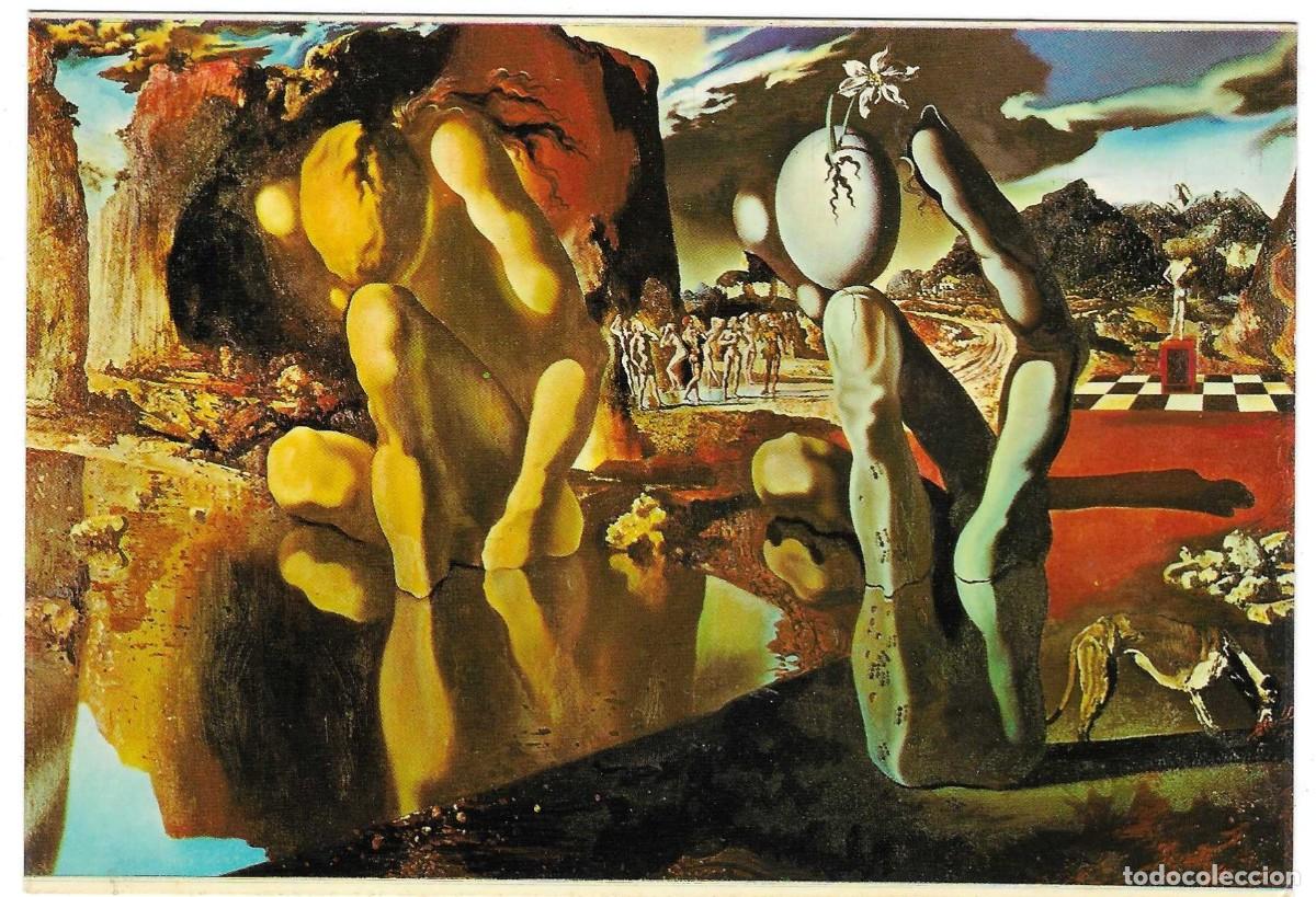 Postales: Postal Gerona. Teatro-Museo Dali. Figueras. Metamorfosis de Narciso. ref. 7-gerona3