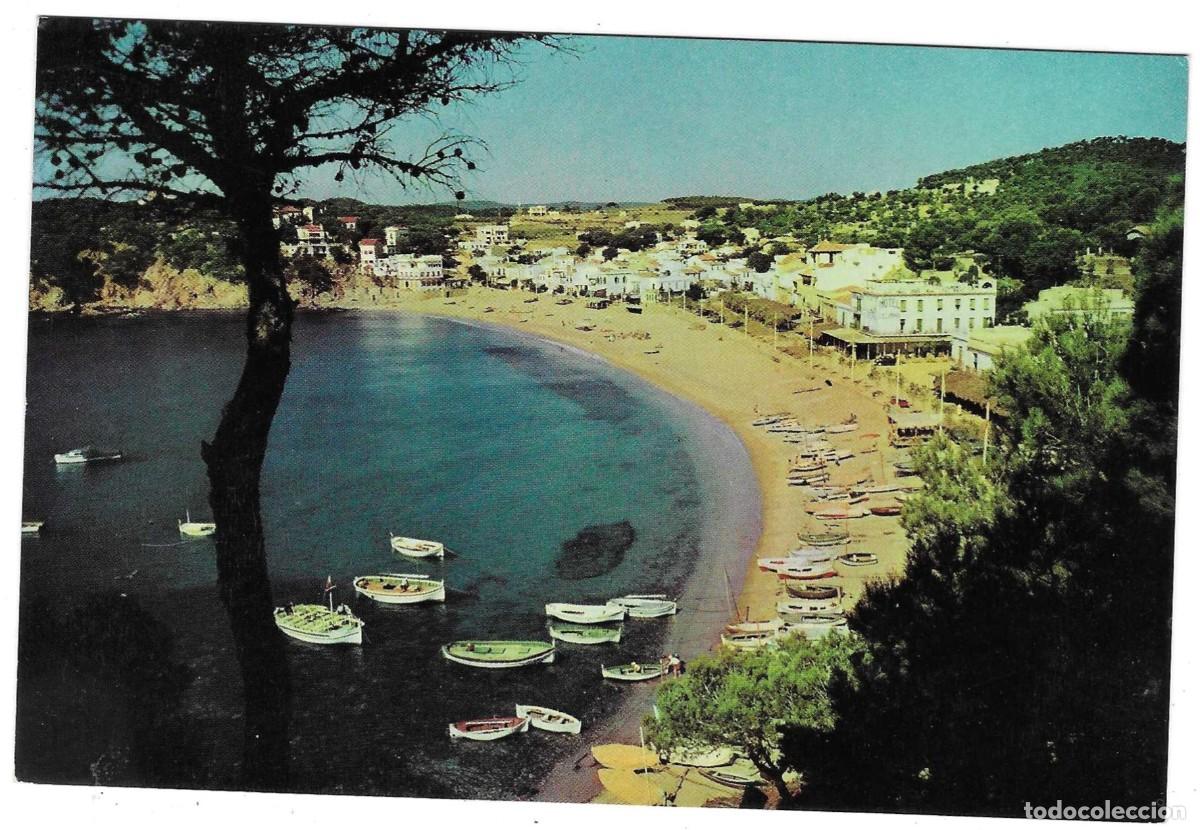 Postales: Postal Gerona. Llanfranch, vista general de la playa. Costa Brava. ref. 7-gerona4