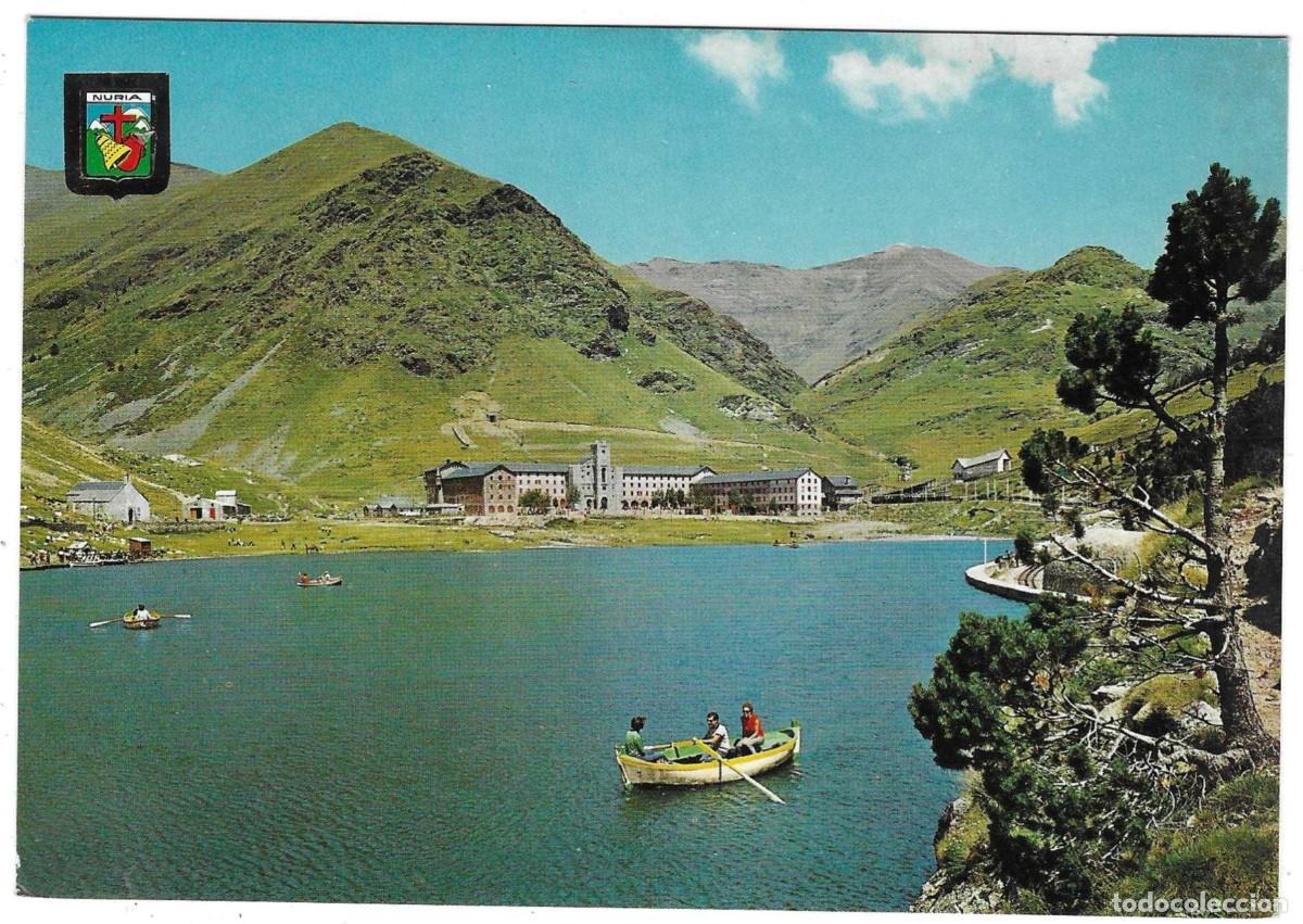 Postales: Postal Gerona. Nuria. Lago y vista general. ref. 7-gerona8