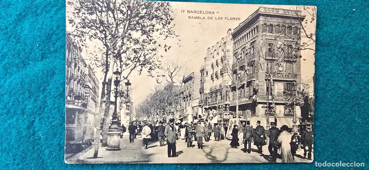 Postales: POSTAL BARCELONA - RAMBLA DE LAS FLORES
