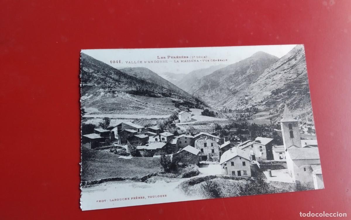 Postales: LA MASSANA (ANDORRA) , POSTAL ANTIGUA, BLANCO Y NEGRA