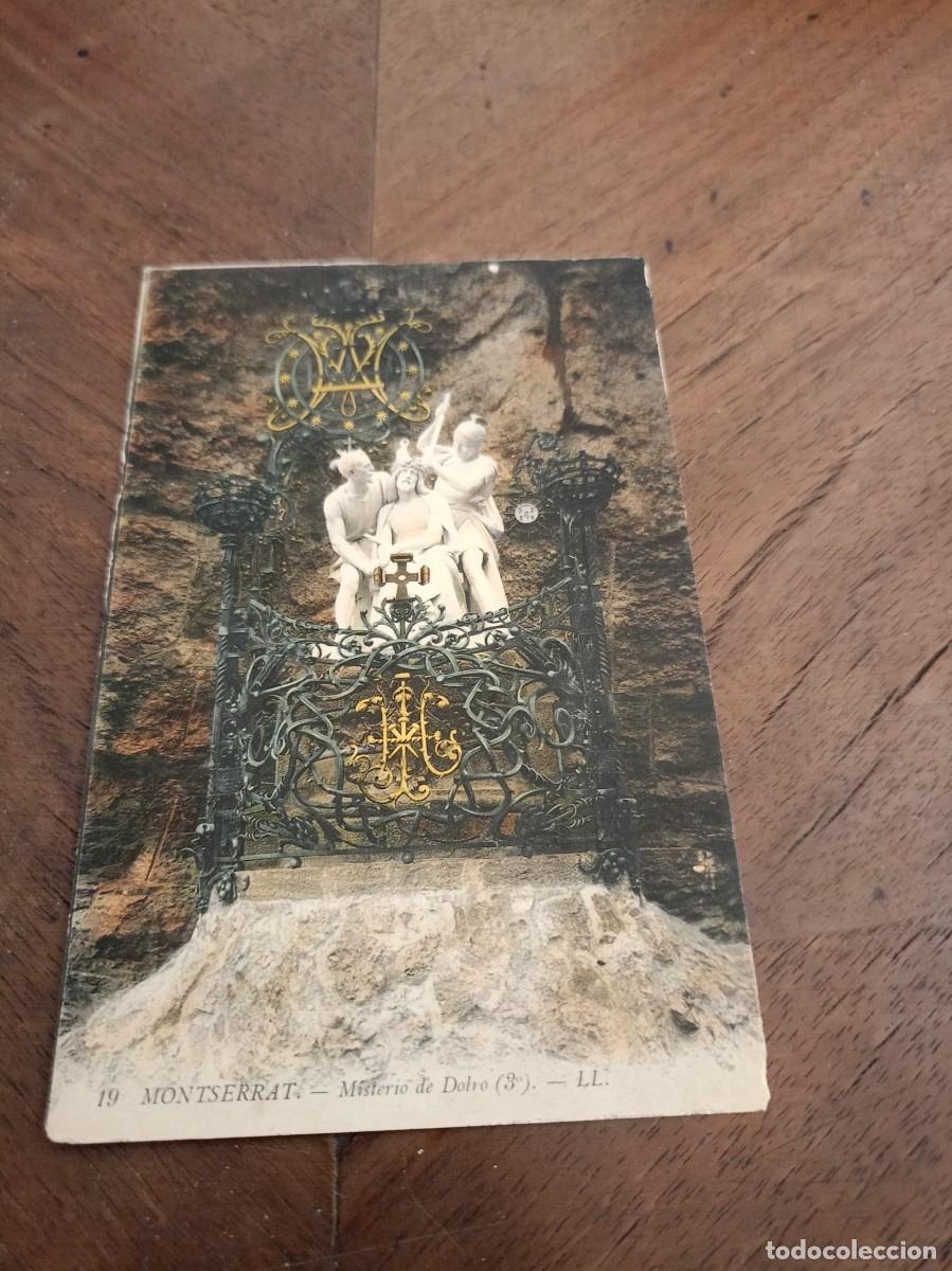 Postales: Postal Montserrat. Misterio de Dolor 3. CATALU&Ntilde;A