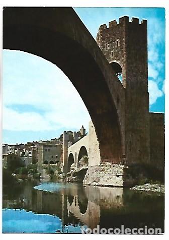 Postales: PONT ROMANIC - ROMANESQUE BRIDGE.- BESALU.- GIRONA - GERONA