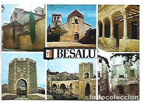 Postales: DIFERENTS ASPECTES - DIFFERENT ASPECTS.- BESALU.- GIRONA - GERONA