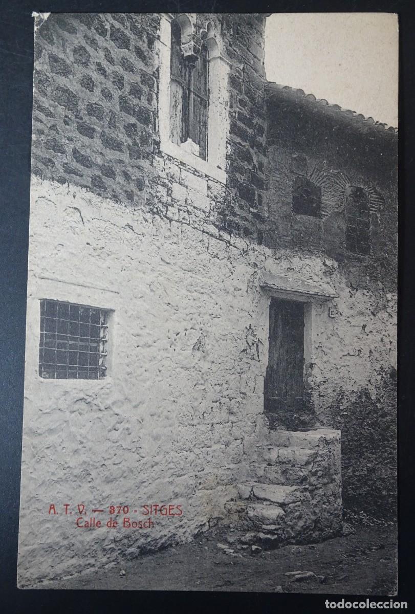 Postais: ANTIGUA POSTAL CPA, ATV , SITGES , CALLE DE BOSCH, VER FOTOS