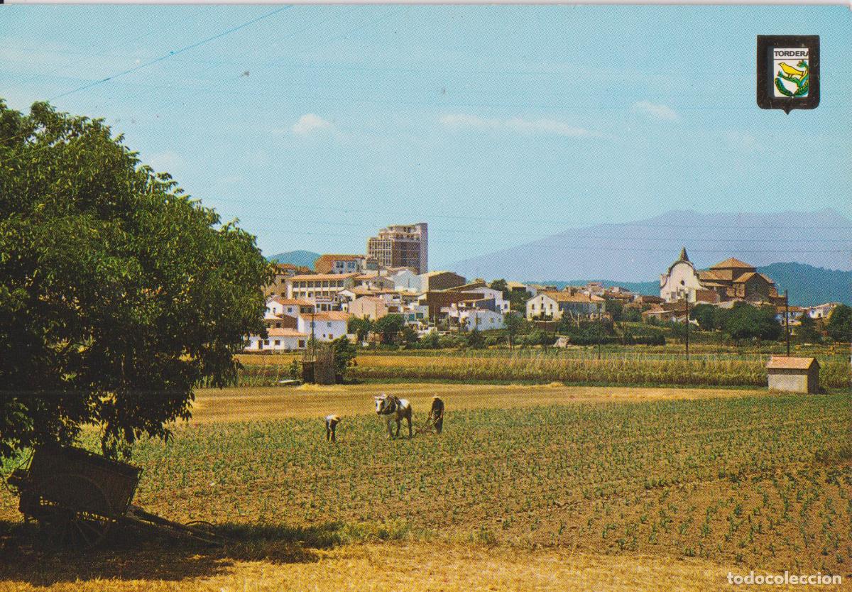 Postales: TORDERA (BARCELONA) VISTA PARCIAL - ESCUDO DE ORO N&ordm;5966 - ESCRITA