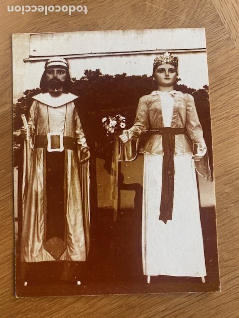 Postales: Sabadell. Els Gegants de Sabadell. 1996 Postal anunciando la visita a Mataro