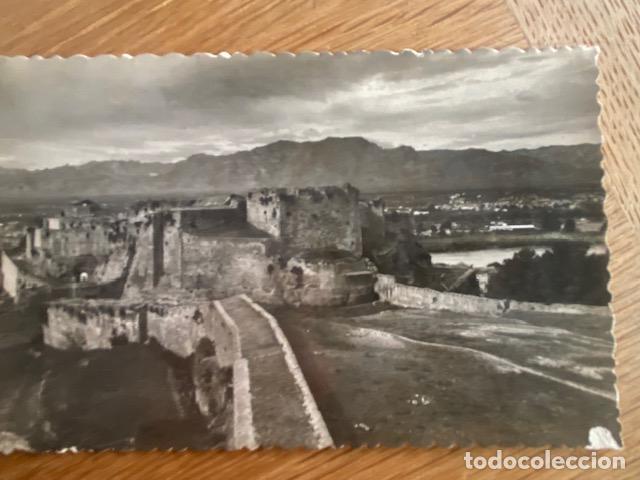 Postales: Tortosa . N&ordf; 6. Castillo de Zuda. Ed. G. Garrabella. Postak escrita en dorso 1951