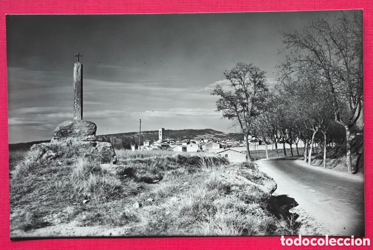 Postales: SEVA ENTRADA POBLE POSTAL FOTOGR&Aacute;FICA FOT. SUBIR&Aacute; OSONA C. 1950