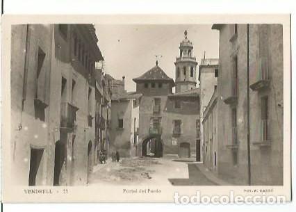 Postales: ANTIGUA POSTAL 11 VENDRELL PORTAL DEL PARDO FOT R GASSO