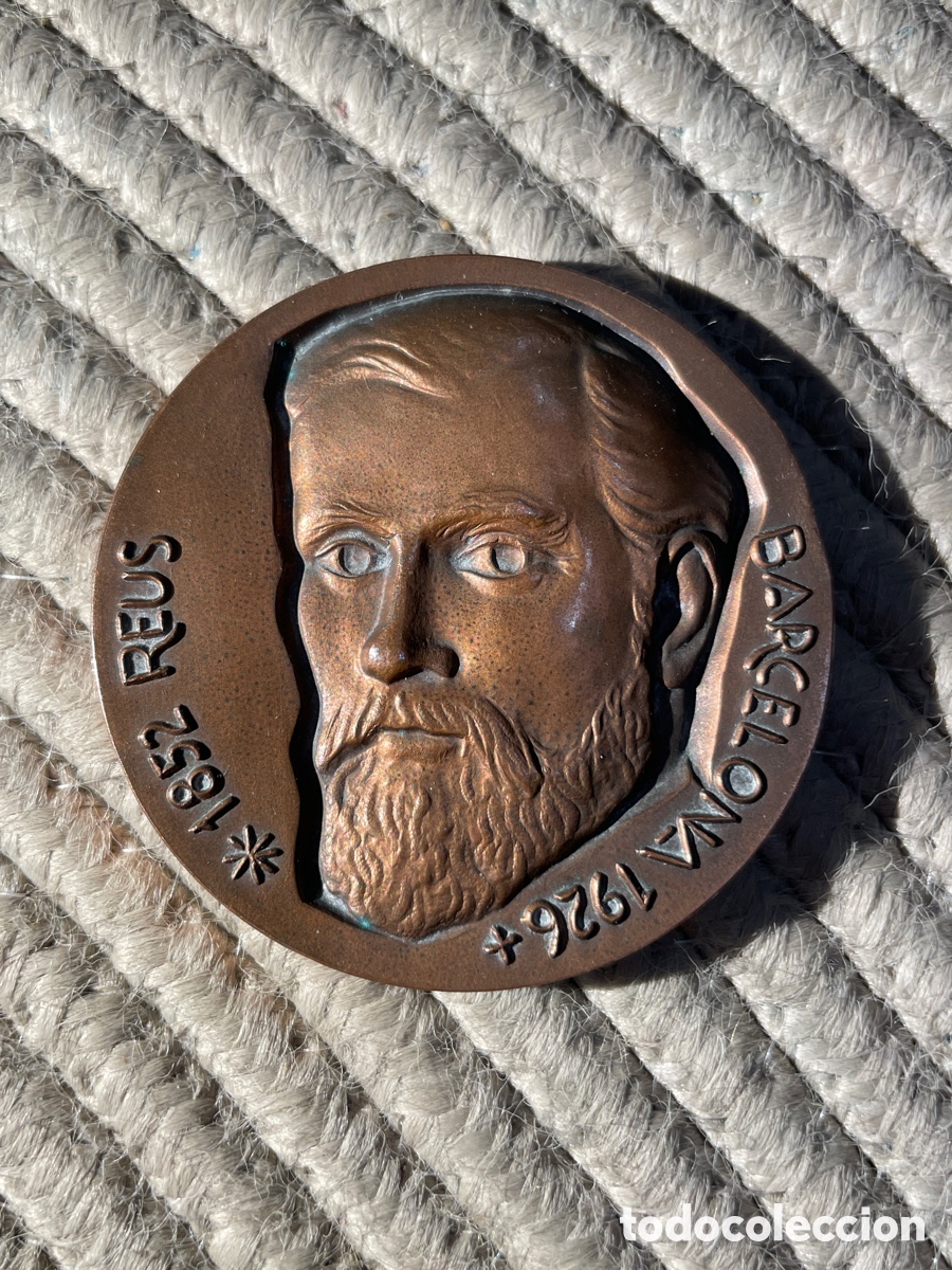 Postales: Medalla Bronce Gaud&iacute; 150 Anys Reus