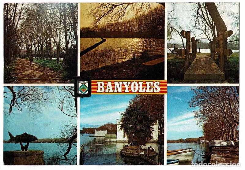 Postales: Postal Gerona. Banyoles. Diversos aspectos N&ordm; 2