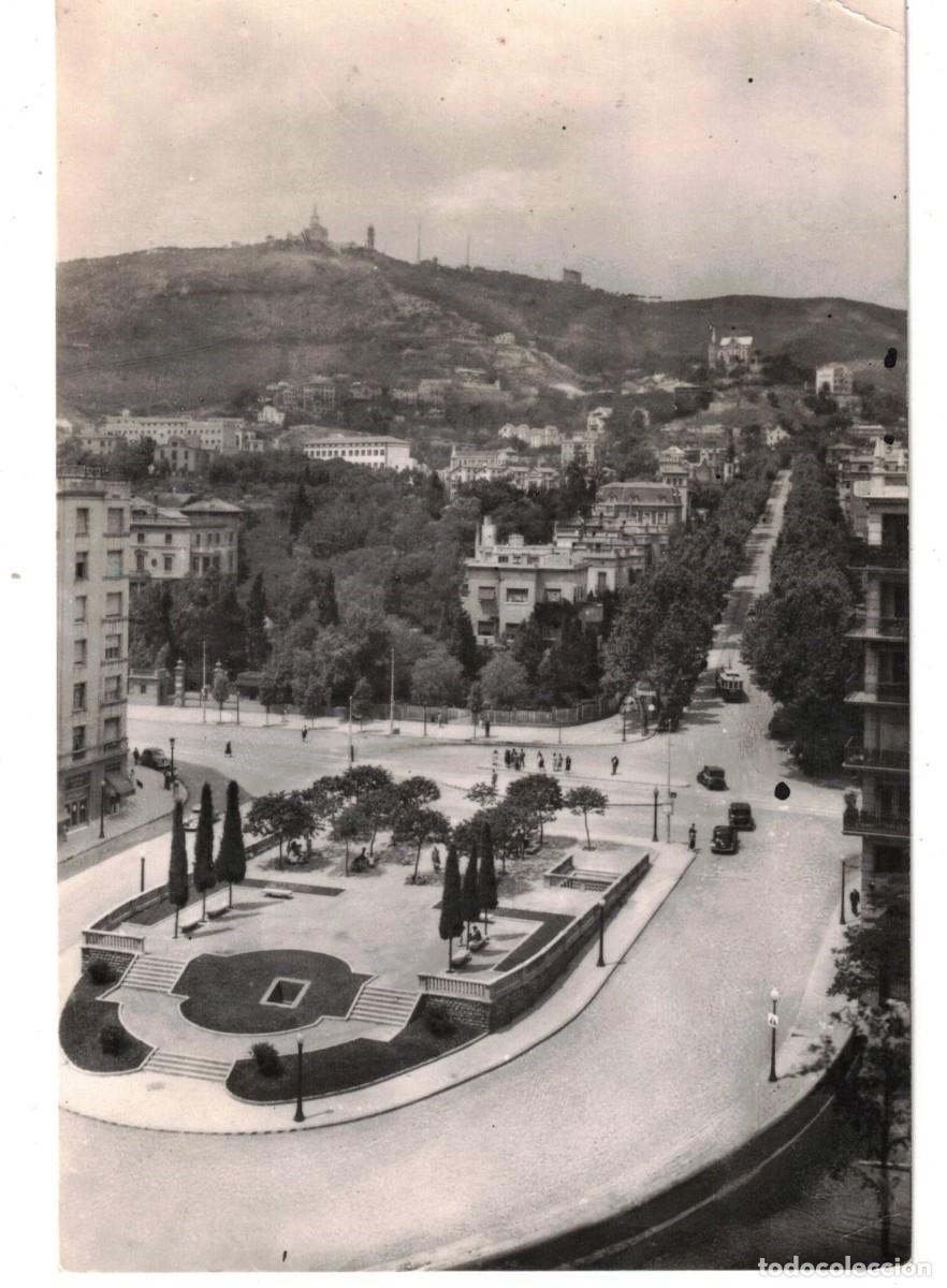 Postales: :::: LC485 - POSTAL - BARCELONA - FINAL DE LA CALLE BALMES Y AVENIDA DEL TIBIDABO