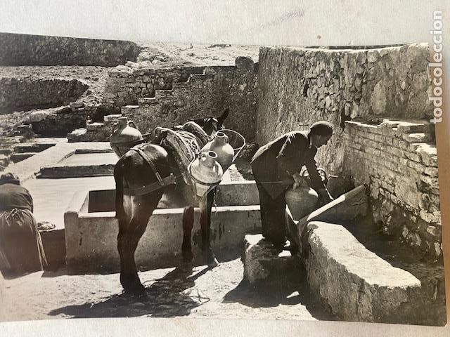 Postales: La Figuera. Tarragona. Manantial y lavadero. Circulada 1961