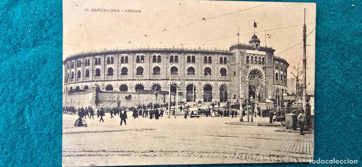 Postales: POSTAL 10 PLAZA DE TOROS LAS ARENAS (BARCELONA) MISSE HNOS.
