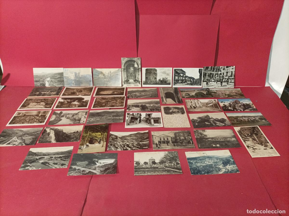 Postales: LOTE TARJETA POSTAL FOTOGRAFIA PROVINCIA GIRONA OLOT COLLELL SAN JUAN ABADESAS SAN HILARIO ETC