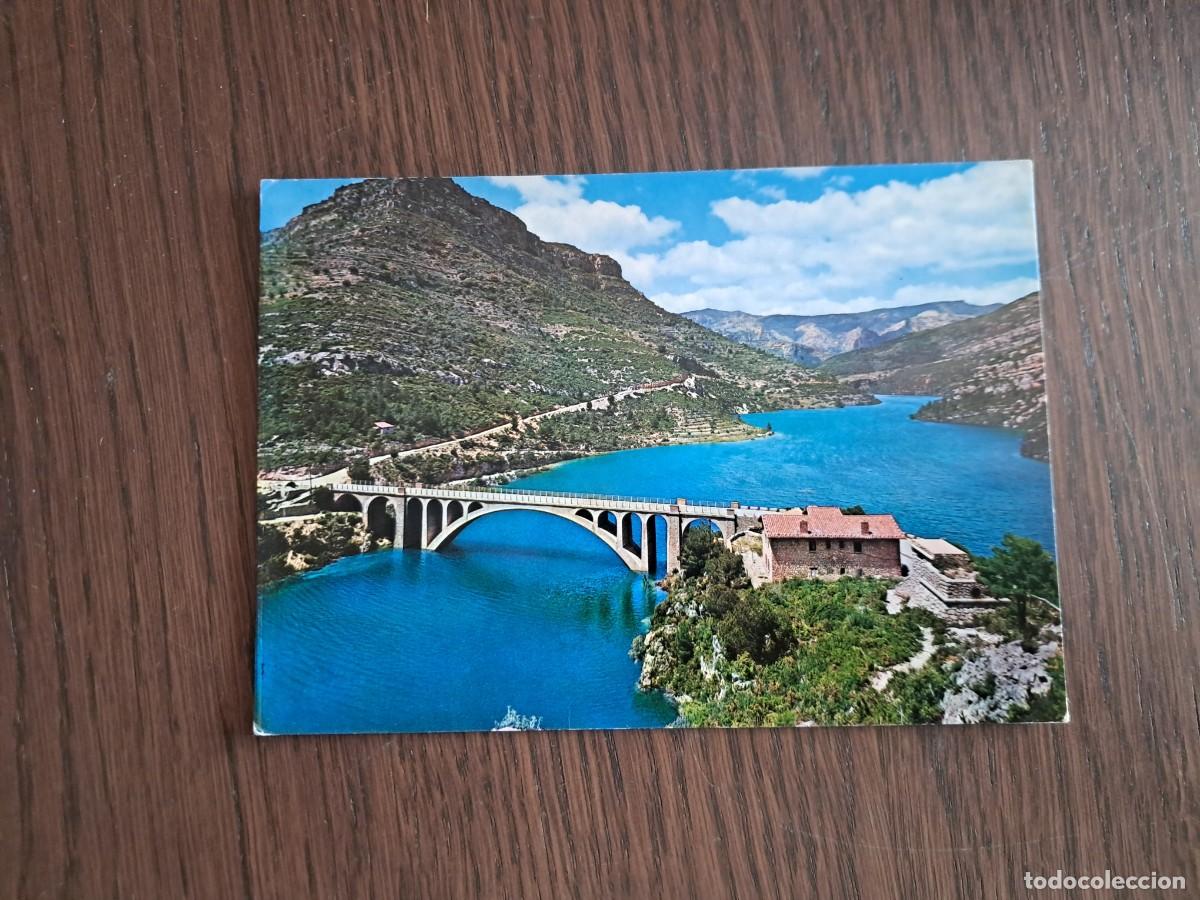 Postales: postal de Espa&ntilde;a, La Cenia, pantano, Costa Dorada, Tarragona.