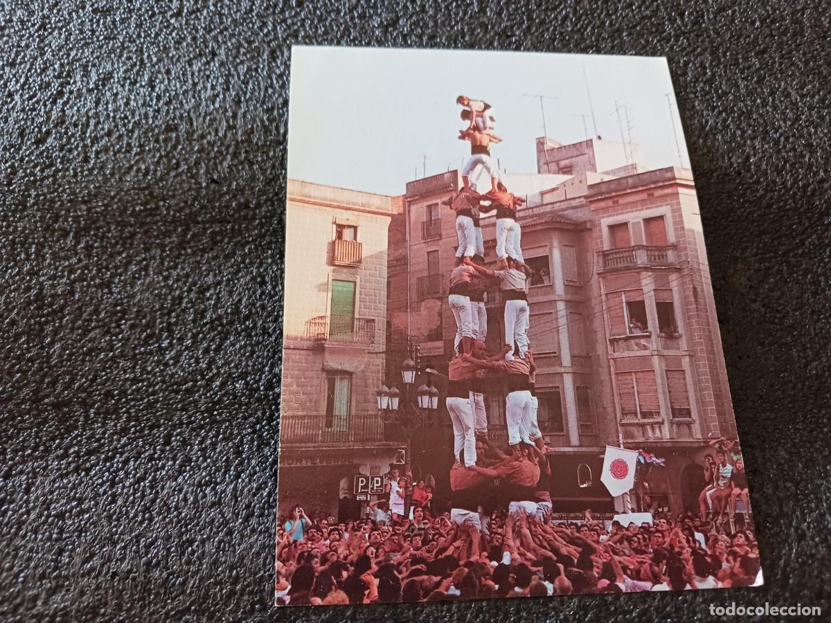 Postales: castellers, colla de xiquets de reus, ed. diari de tarragona