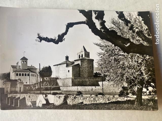 Postales: Tiana. Barcelona. Capilla Virgen de la Alegria. Ed. Zerkowitz. Circulada 1961