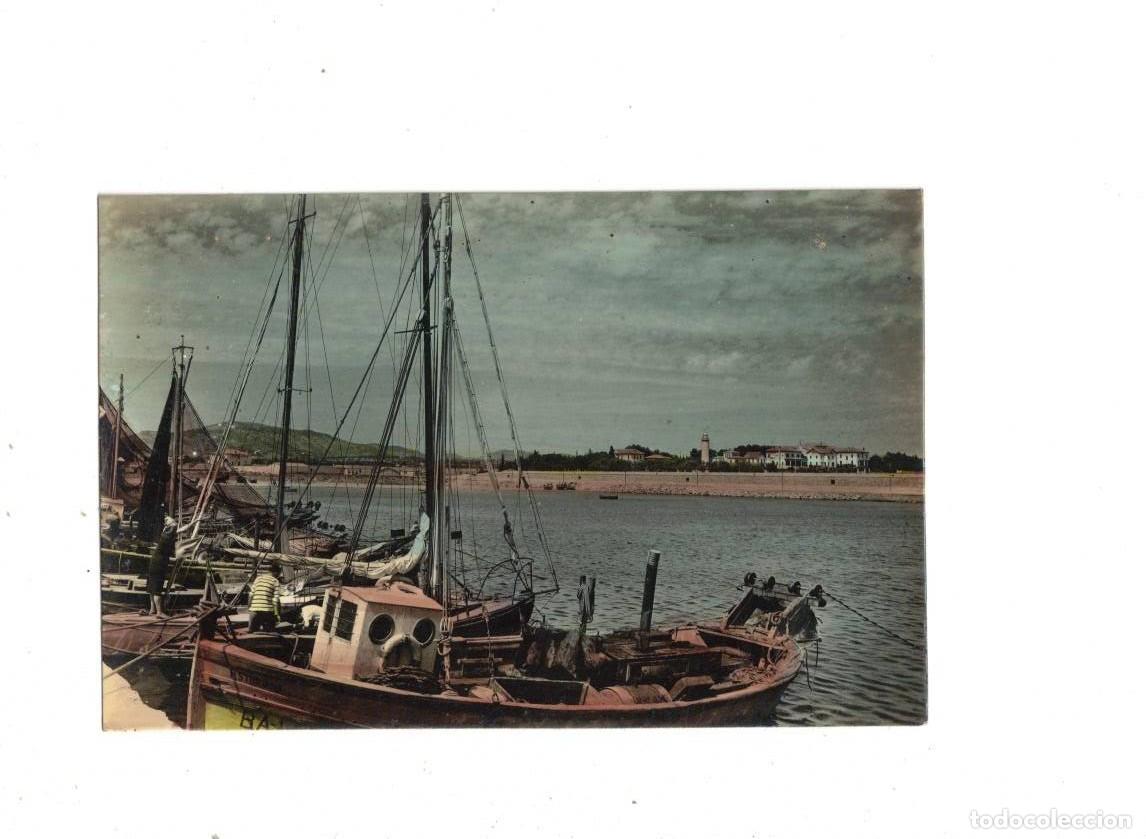 Postales: VILLANUEVA Y GELTRU. DETALLE DEL PUERTO. COLOREADA. 46 GUILERA