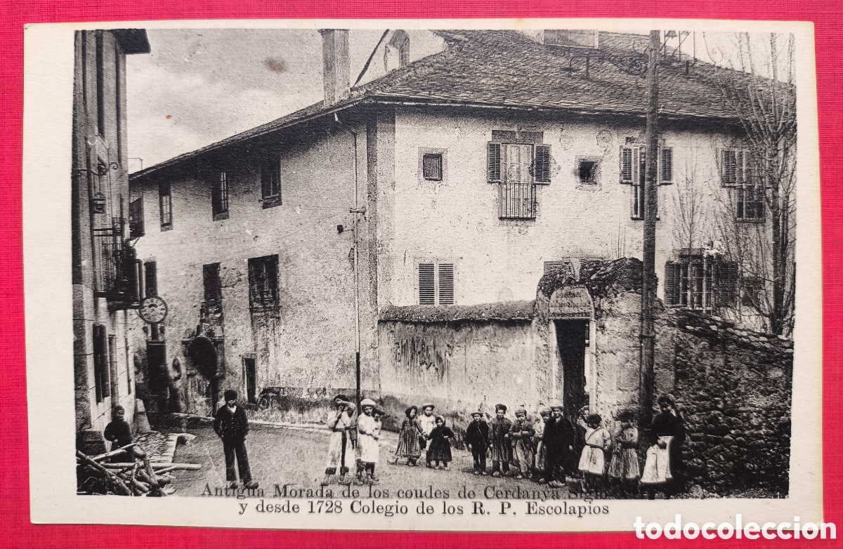 Cartes Postales: MOI&Agrave; ESCOLA PI&Agrave; ANTIGUA POSTAL ANIMADA FOTOTIPIA C. 1910