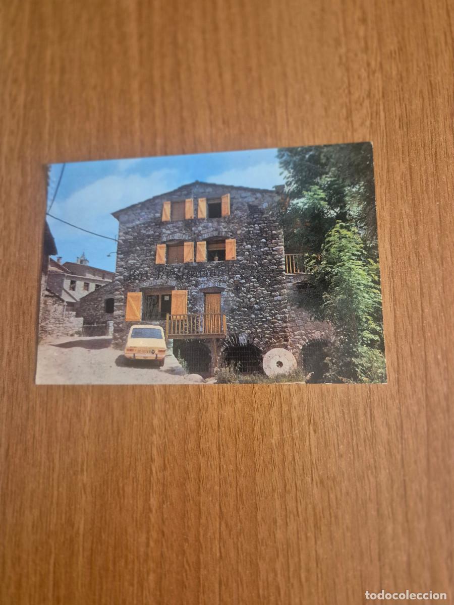 Postales: POSTAL, HOSTAL EL MOLI BAR RESTAURANT SETCASES (GIRONA) SIN CIRCULAR.