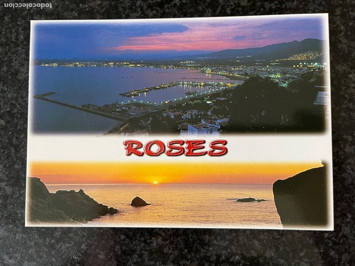 Postales: postal Roses Girona sin circular