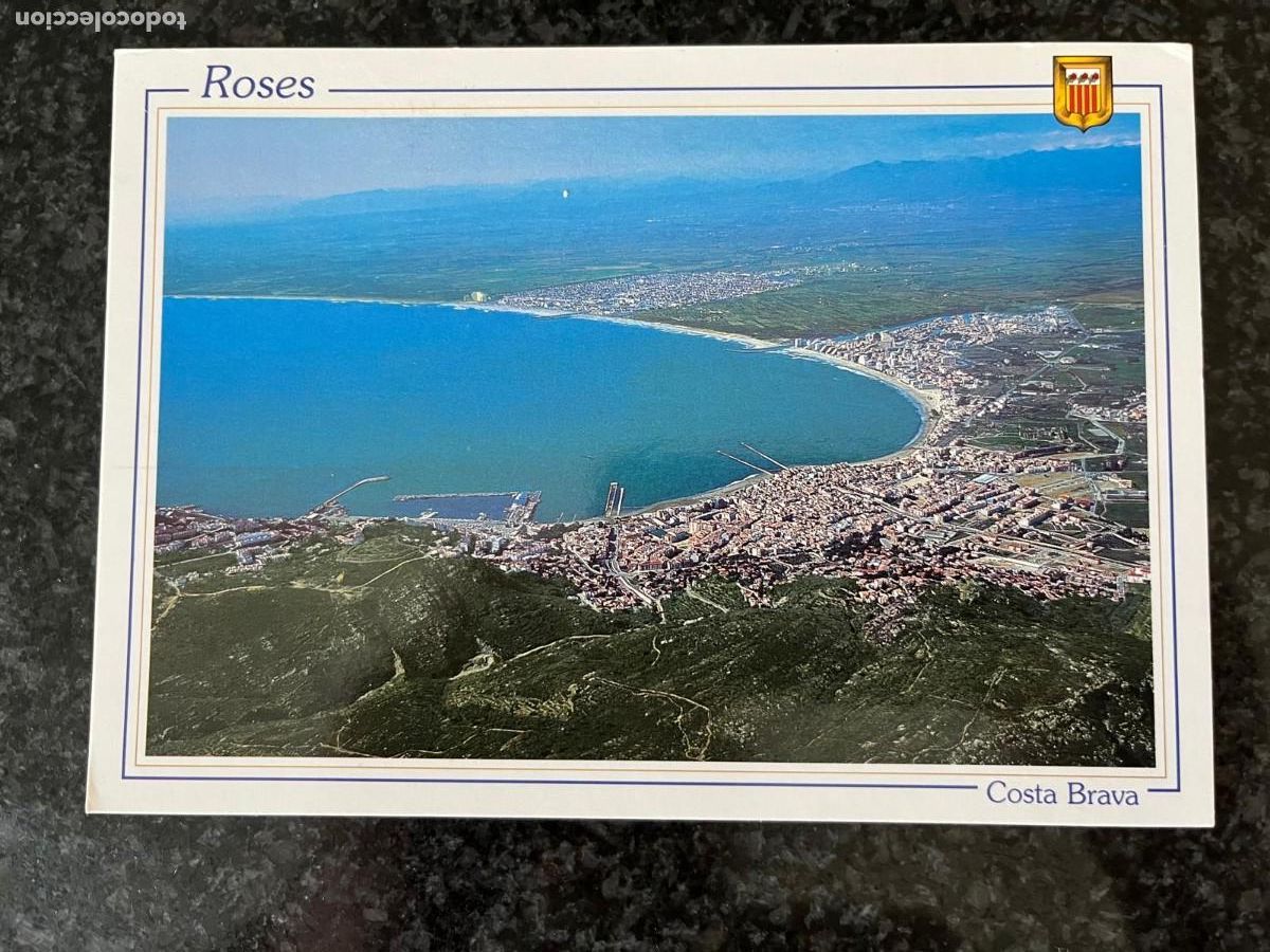 Cartoline: postal Roses Girona sin circular