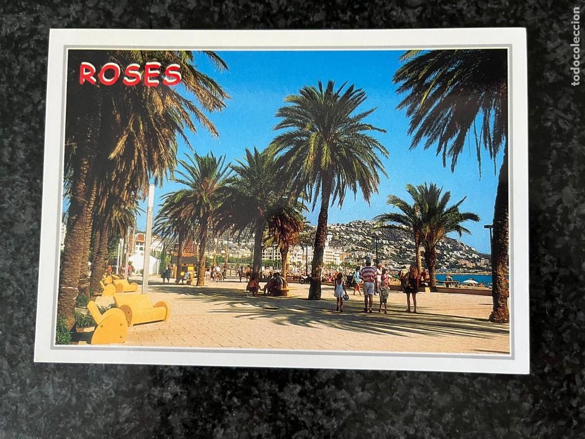 Postais: postal Roses Girona sin circular