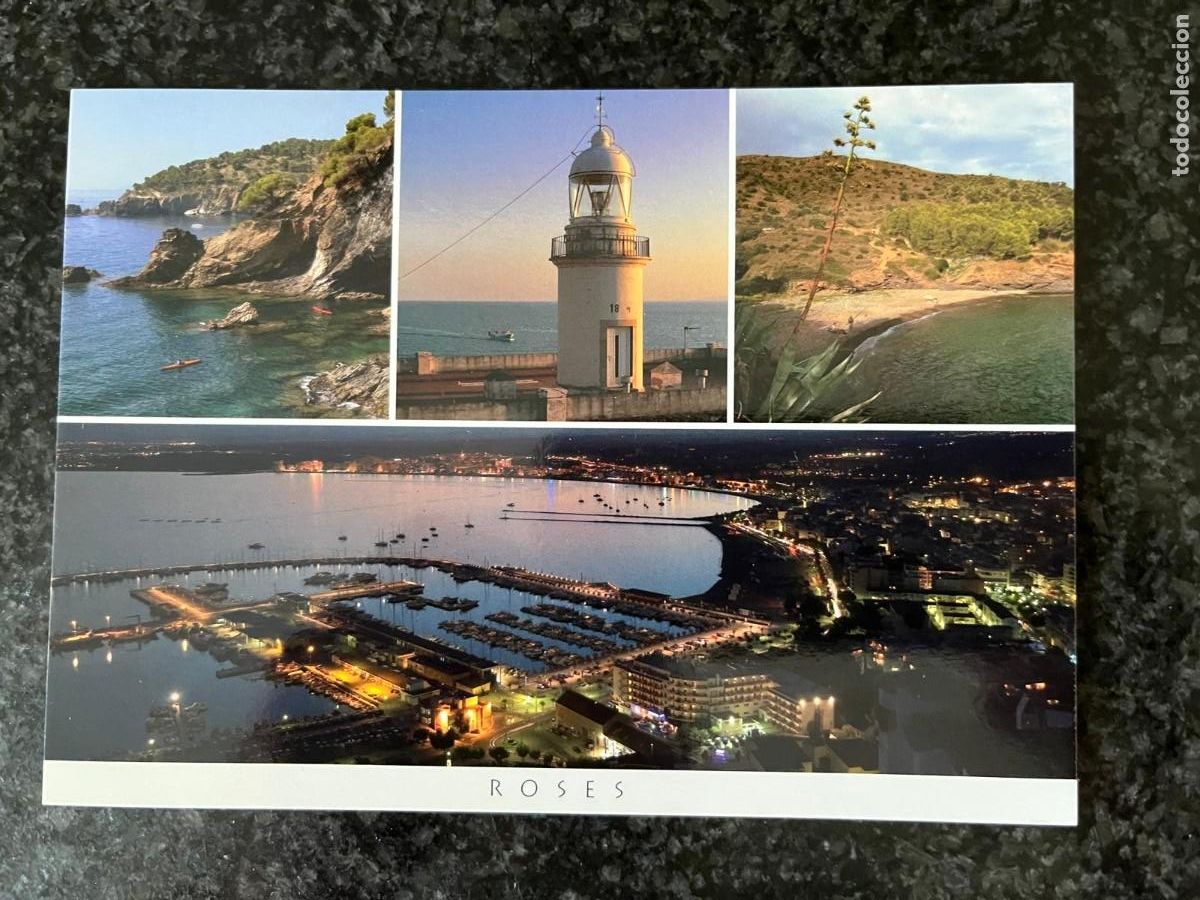 Postais: postal Roses Girona sin circular